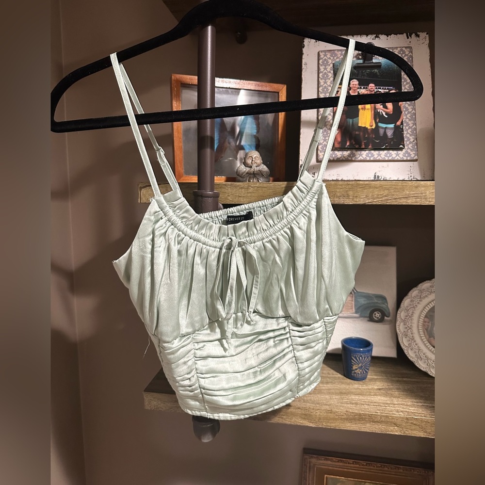 Brand new forever 21 teal tank! Tags still on and never worn!